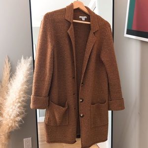 J Crew Donegal Wool Sweater Coat